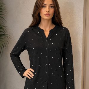 شومیز مشکی ترک